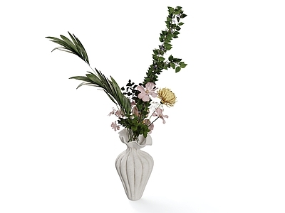 简约北欧花艺 花束 花卉 餐桌摆件