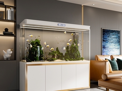 现代鱼缸水族 水生类动物