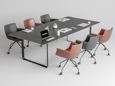 现代会议桌椅 会议室