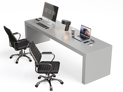 现代办公桌椅 现代办公桌椅 办公桌 办公用品 办公椅组合