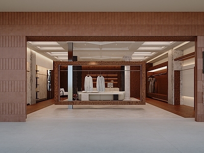 侘寂中古门头 服装店门头 酒店门头 商场门头 咖啡店门头