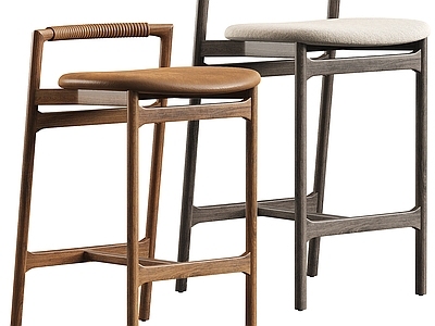 现代欧式餐椅 布椅 木椅