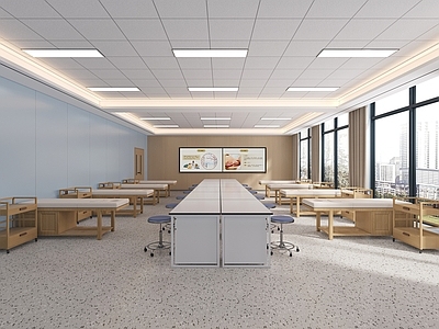 现代教室 中医养生实训室