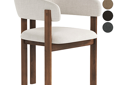 现代欧式餐椅 布椅 木椅 书椅
