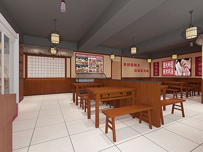 新中式快餐店 羊汤馆 快餐店