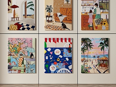 现代轻奢挂画 女孩房挂画 书房挂画 客厅挂画 玄关挂画 办公室挂画