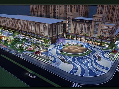 现代禅意商业综合体景观 商业景观 集装箱商业景观 商业广场景观 主题商业景观