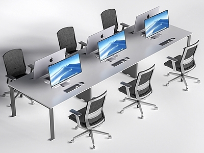 现代办公桌椅 现代办公桌椅 工位桌椅 公司办公桌