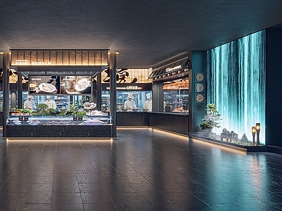 新中式中餐厅 宋式餐厅 中式餐厅 明档