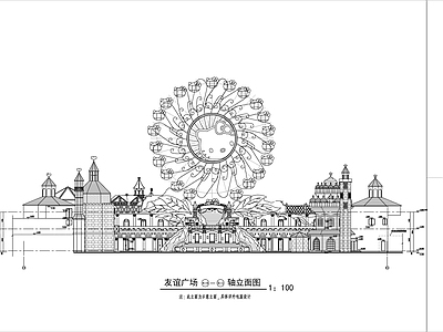 现代其他建筑 凯蒂猫友谊广场 施工图