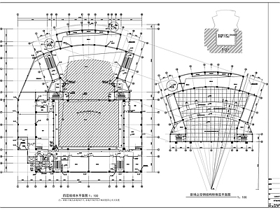现代其他建筑 剧场演播水施图 施工图