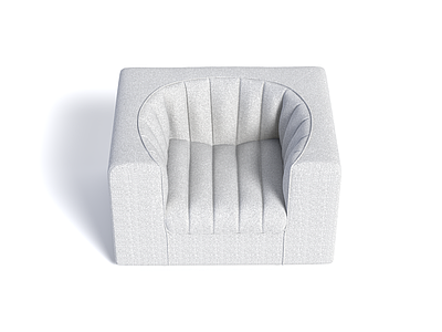 意式现代单人沙发 Arflex Sofas沙发 意大利家具 布艺沙发 现代沙发