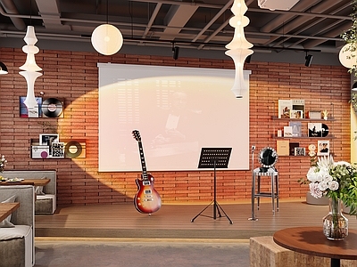 现代其他舞台 餐厅驻场舞台