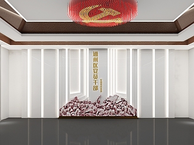现代党建展厅 党政相关展厅 企业类大厅 现代科技展厅