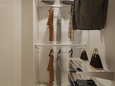 现代衣帽间 现代衣帽间