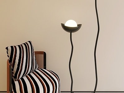 现代北欧落地灯 创意落地灯 艺术造型灯