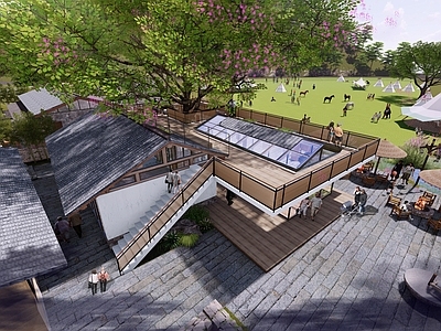 新中式乡村民房 民俗 田园建筑 乡村建筑 生态建筑