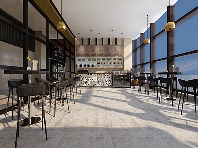 现代北欧其他商业空间 咖啡厅设计