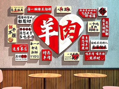 现代火锅店 羊肉店装饰画 羊肉火锅店装饰画 餐厅装饰画