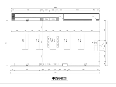 现代其他商业空间 现代手机专卖店施 施工图