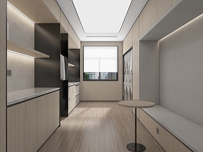 现代其他公共空间 酒店洗衣房 全季酒店 公共洗衣 洗烘一体 洗涤