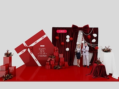 现代其他商业空间 打卡拍照 活动美陈 花艺