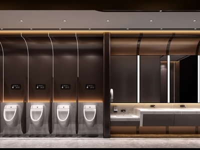 现代机场卫生间