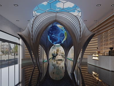 现代其他通用空间 展厅