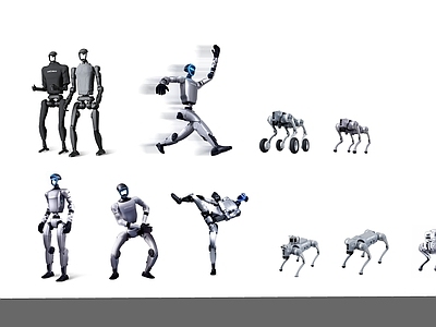虚拟人物 机器 人物 2D