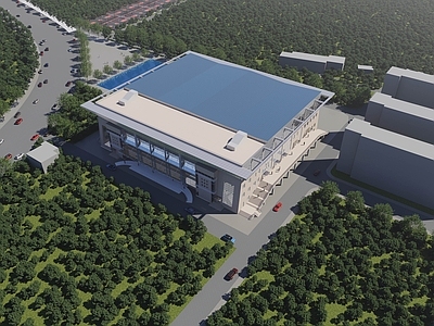 现代体育建筑 体育馆