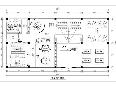 意式其他休闲娱乐空间 轰趴馆 施工图