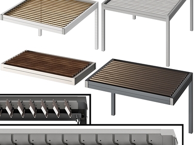 Pergola现代遮阳棚 遮雨棚 户外雨棚