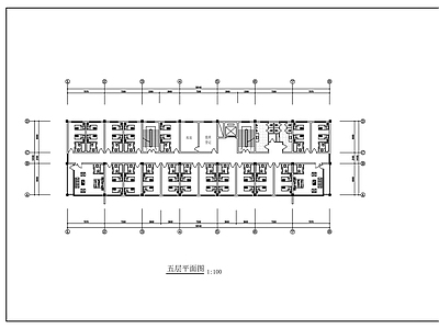 现代办公楼建筑 办公楼方案 施工图