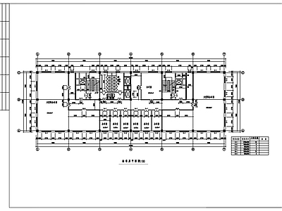 现代办公楼建筑 15层商务办公楼 建筑初步方案图 施工图