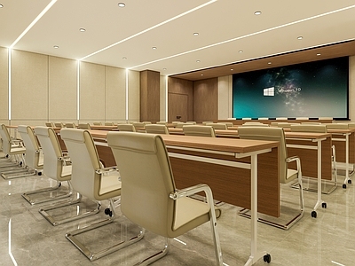 现代新中式会议室 培训室 大型会议室 小型会议室 会议室