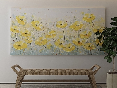 现代侘寂挂画 油画 书房挂画 茶室挂画 客厅挂画 玄关挂画