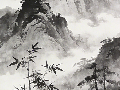 新中式中式其他挂画 水墨画