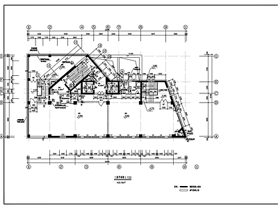现代办公楼建筑 商业办公楼综合楼 施工图