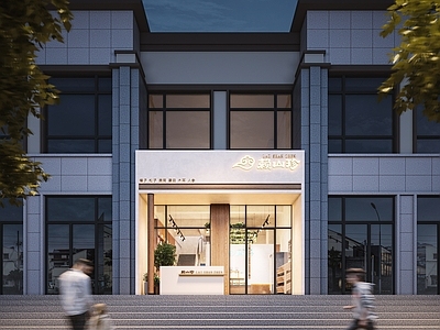 现代极简门头 奶茶店门头 服装店门头 烟酒茶门头