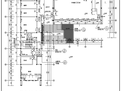 现代办公楼建筑 公安局办公楼建筑 施工图