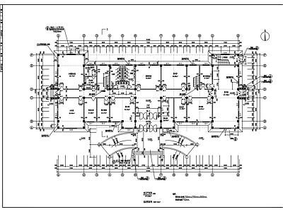 欧式办公楼建筑 框架欧式轮胎厂 厂办公楼建施图 施工图