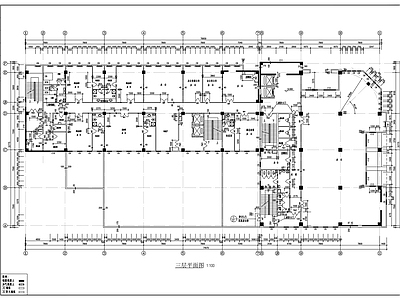 现代办公楼建筑 12层办公楼建筑 施工图
