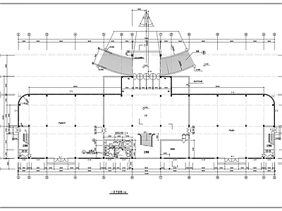 现代办公楼建筑 实业公司办公楼 建筑图 施工图