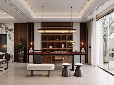 新中式茶室 新中式茶室