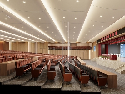 现代报告厅 学术 剧场 剧院 大会议室 多功能厅