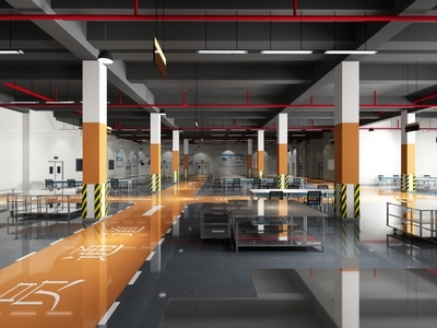 现代车间 操作间