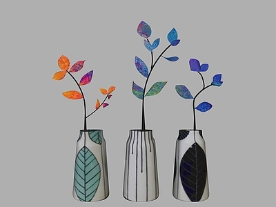 现代花瓶 陶瓷花瓶