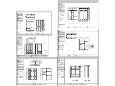 欧式家具图库 动态图块 大平层欧式衣柜图 欧式衣柜图库 衣柜图库 施工图