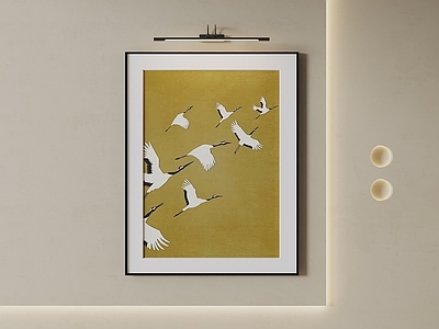 新中式挂画 茶室挂画 书房挂画 客厅挂画 玄关挂画 国画