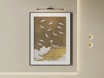 新中式挂画 书房挂画 茶室挂画 客厅挂画 玄关挂画 国画